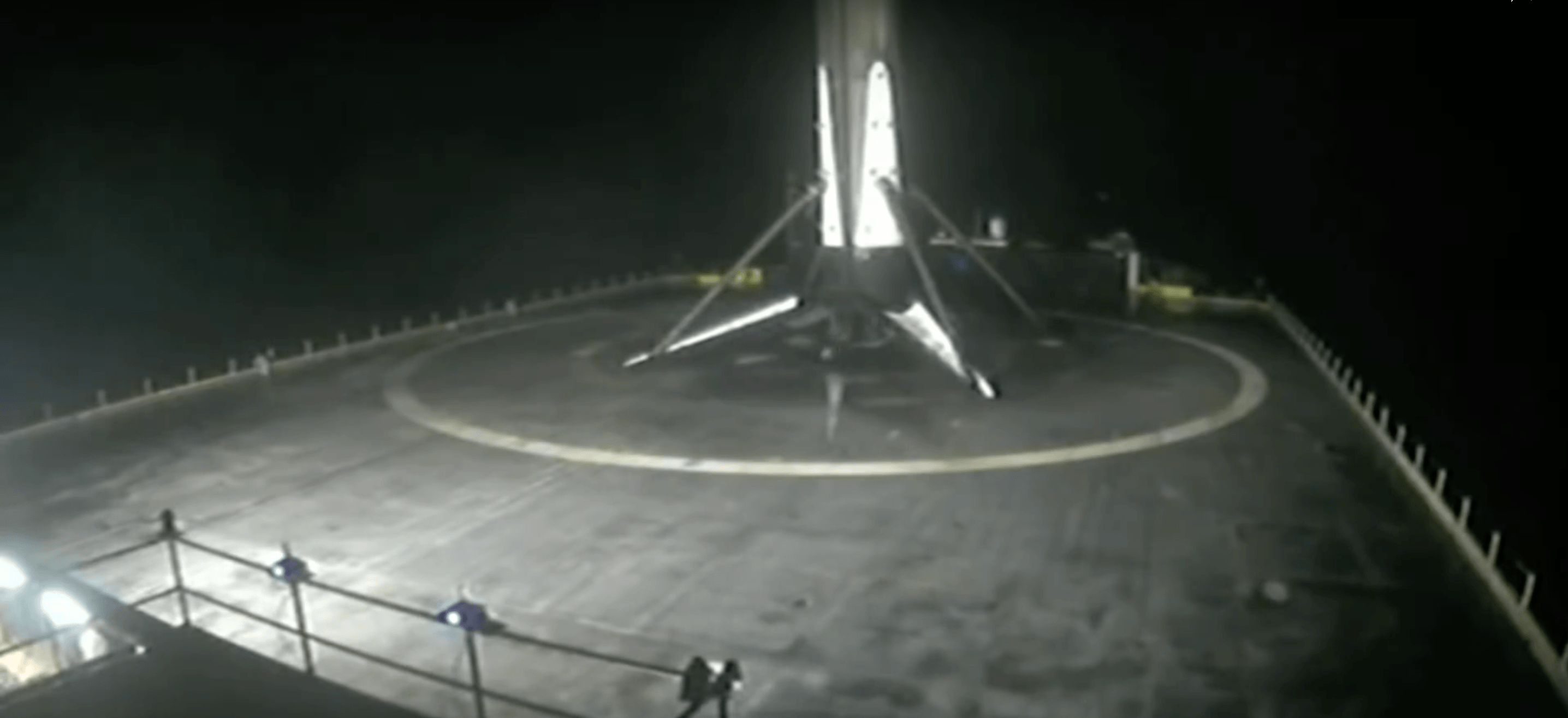 atterraggio Falcon 9 B1056