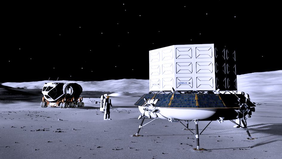 Large Logistic Lander luna Artemis