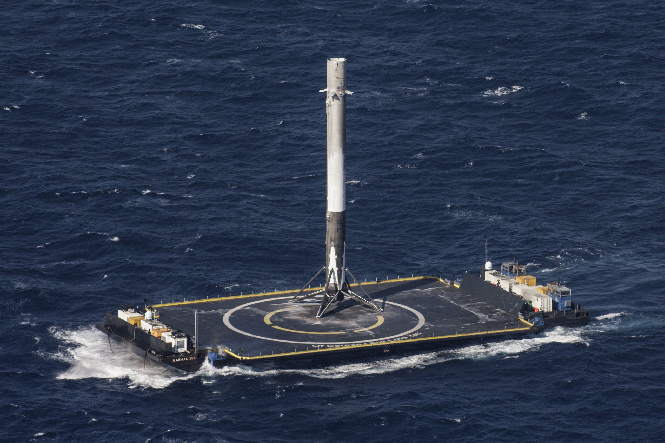 Rientro Falcon 9 SpaceX