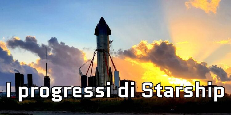 Starship SN 8 completa fotografata da BocaChicaGal.