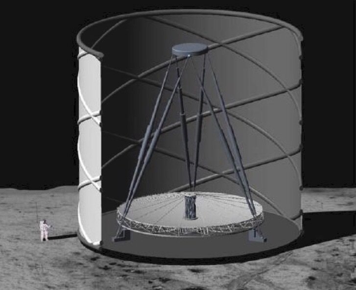 telescopio liquido luna