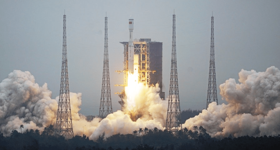 Lancio del primo Lunga Marcia 8 con a bordo anche il satellite Hisea-1 di Spacety. 