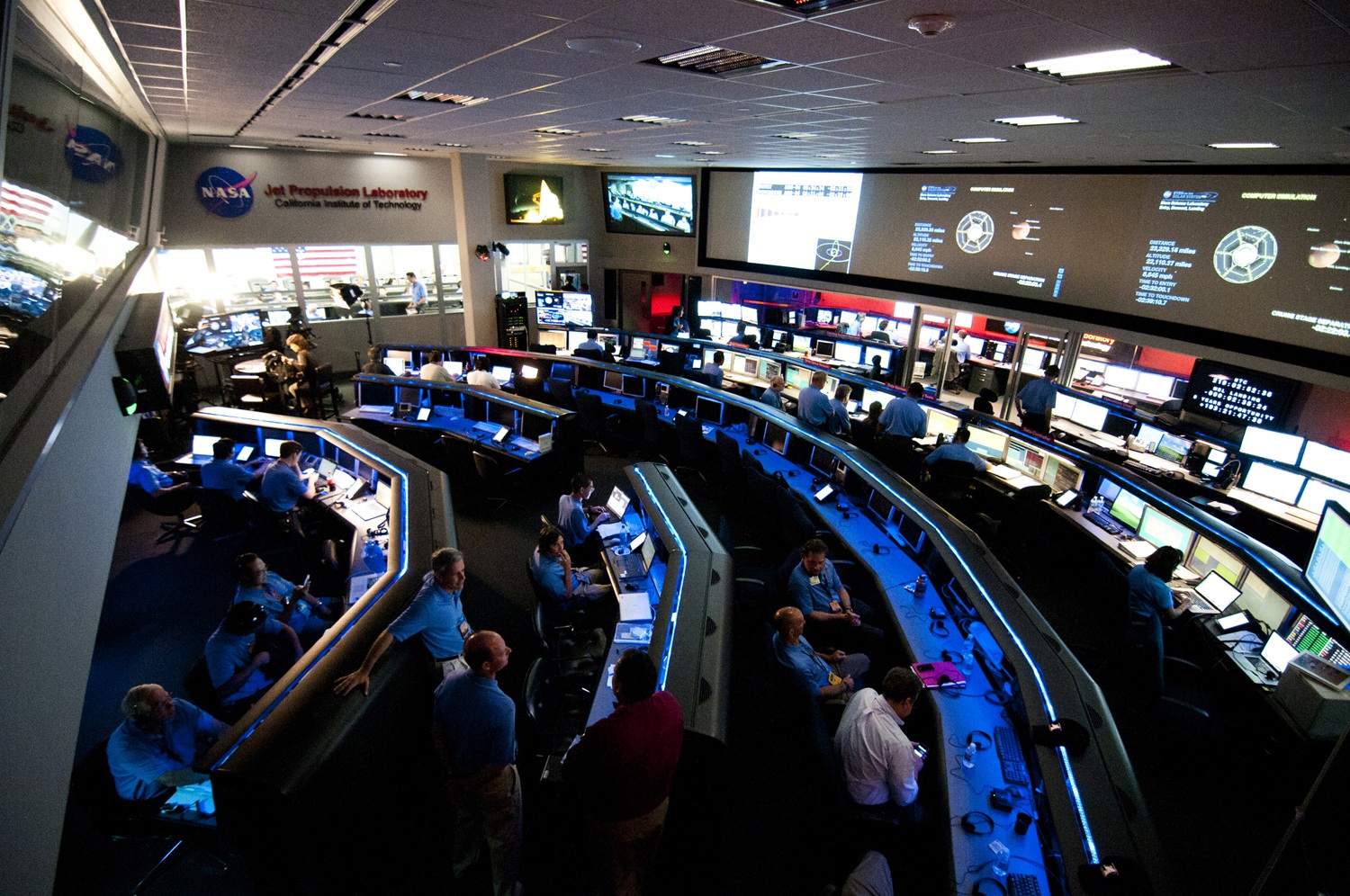 JPL Space Flight Operations Center Paolo Bellutta