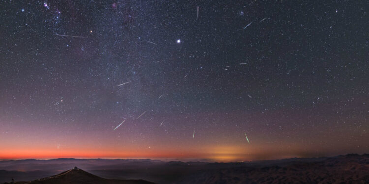 Geminidi. Foto NASA