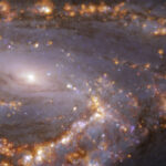 Immagine della galassia a spirale NGC 3627. Credit: ESO/ALMA (ESO/NAOJ/NRAO)/PHANGS
