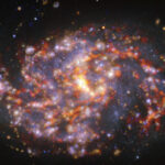Immagine della galassia NGC 1087. Credit: ESO/ALMA (ESO/NAOJ/NRAO)/PHANGS