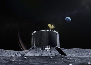 Un render del lander Series 2 di iSpace. Credits: iSpace.