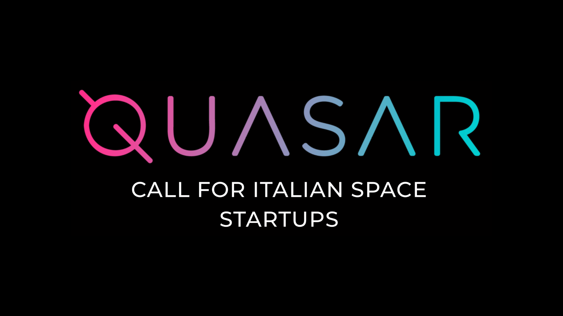 Quasar, una nuova occasione di accelerazione per Startup spaziali italiane  