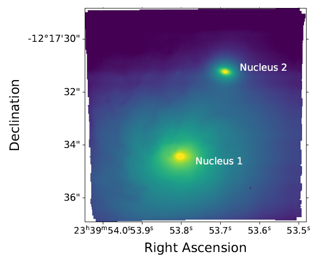 NGC 7727 nuclei