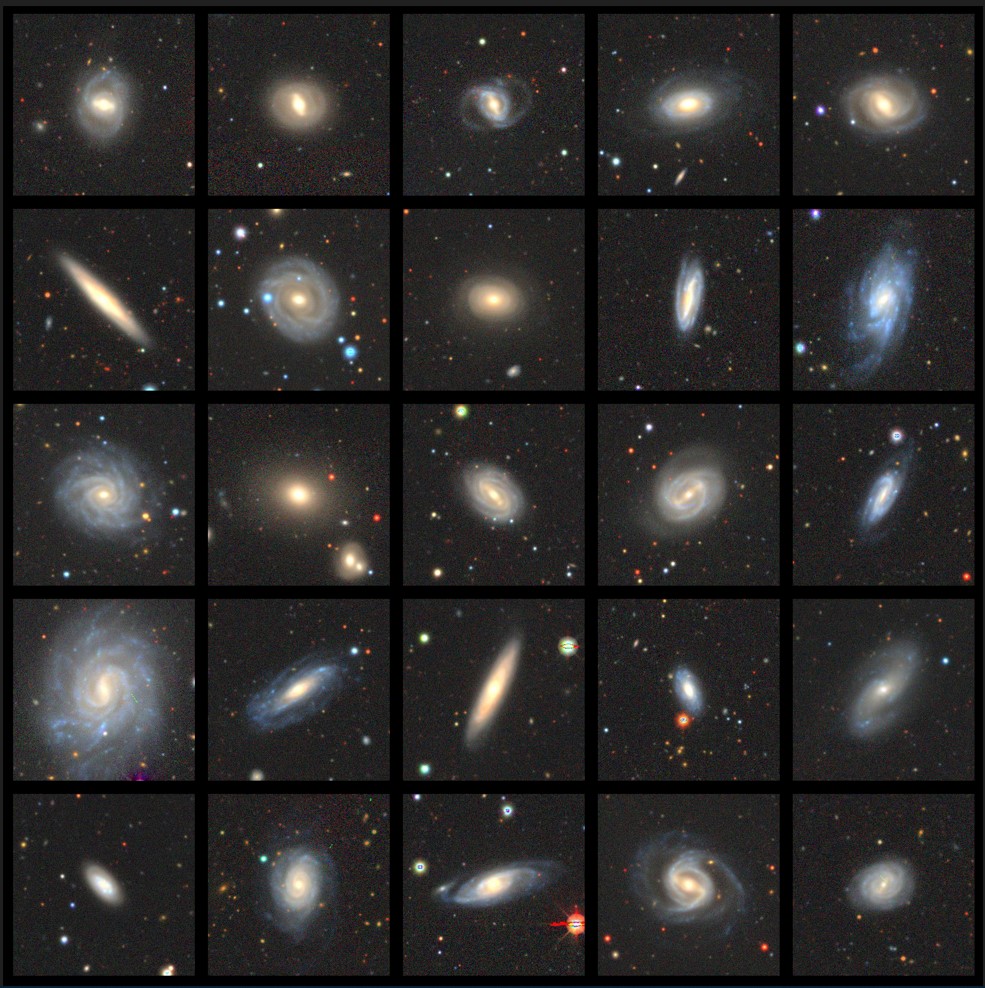 Sample galassie