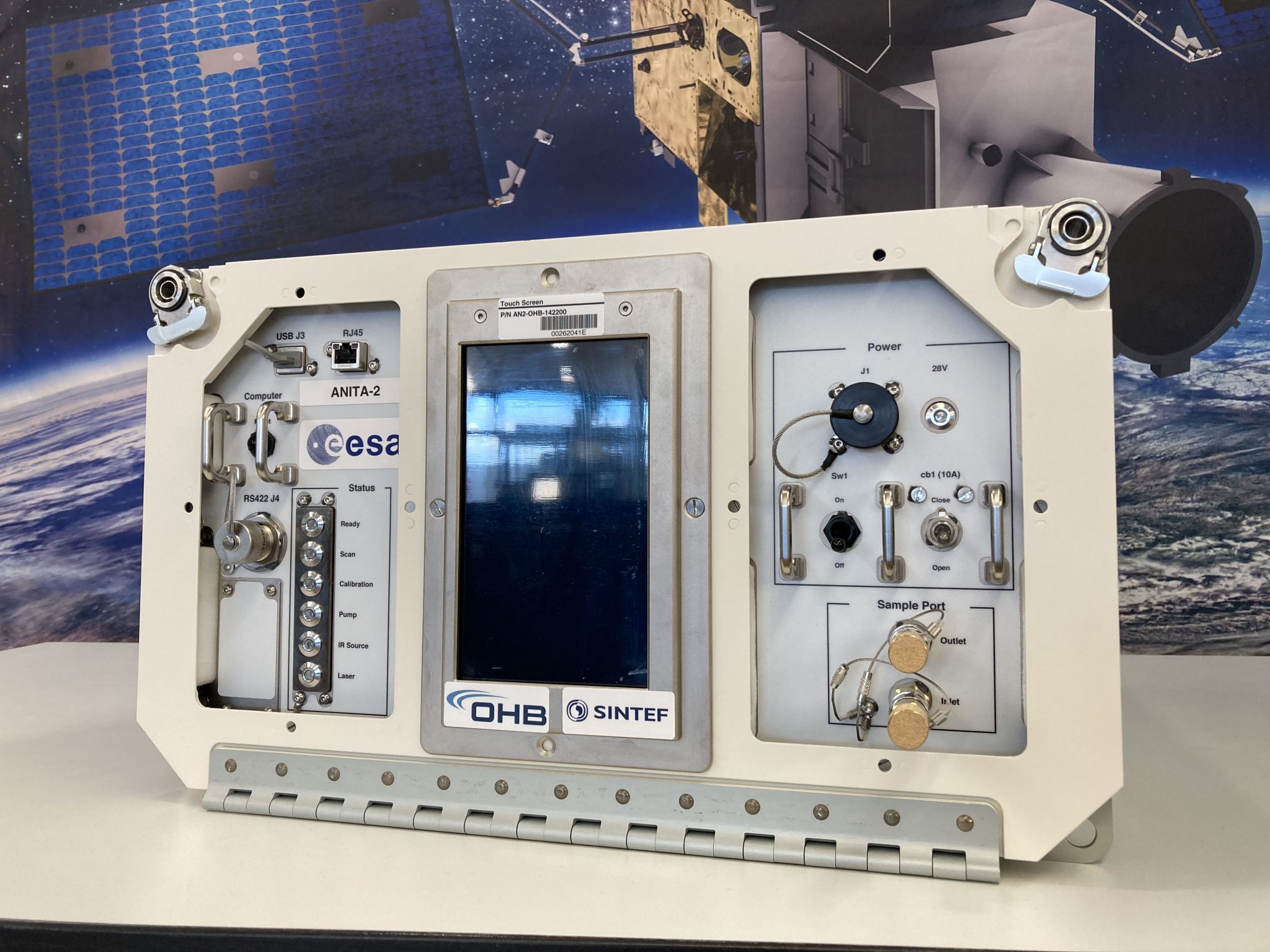 Il dispositivo ALINA-2. Credits: ESA