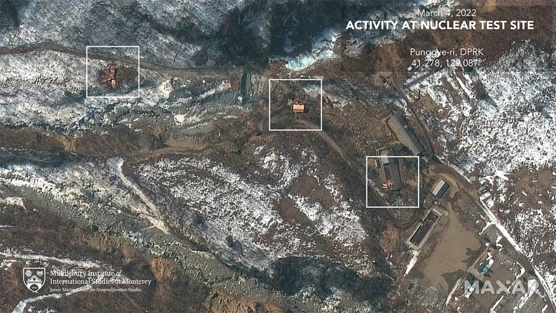 Le attività riprese dai satelliti di Maxar dei lavori al sito nucleare della Corea del Nord. 