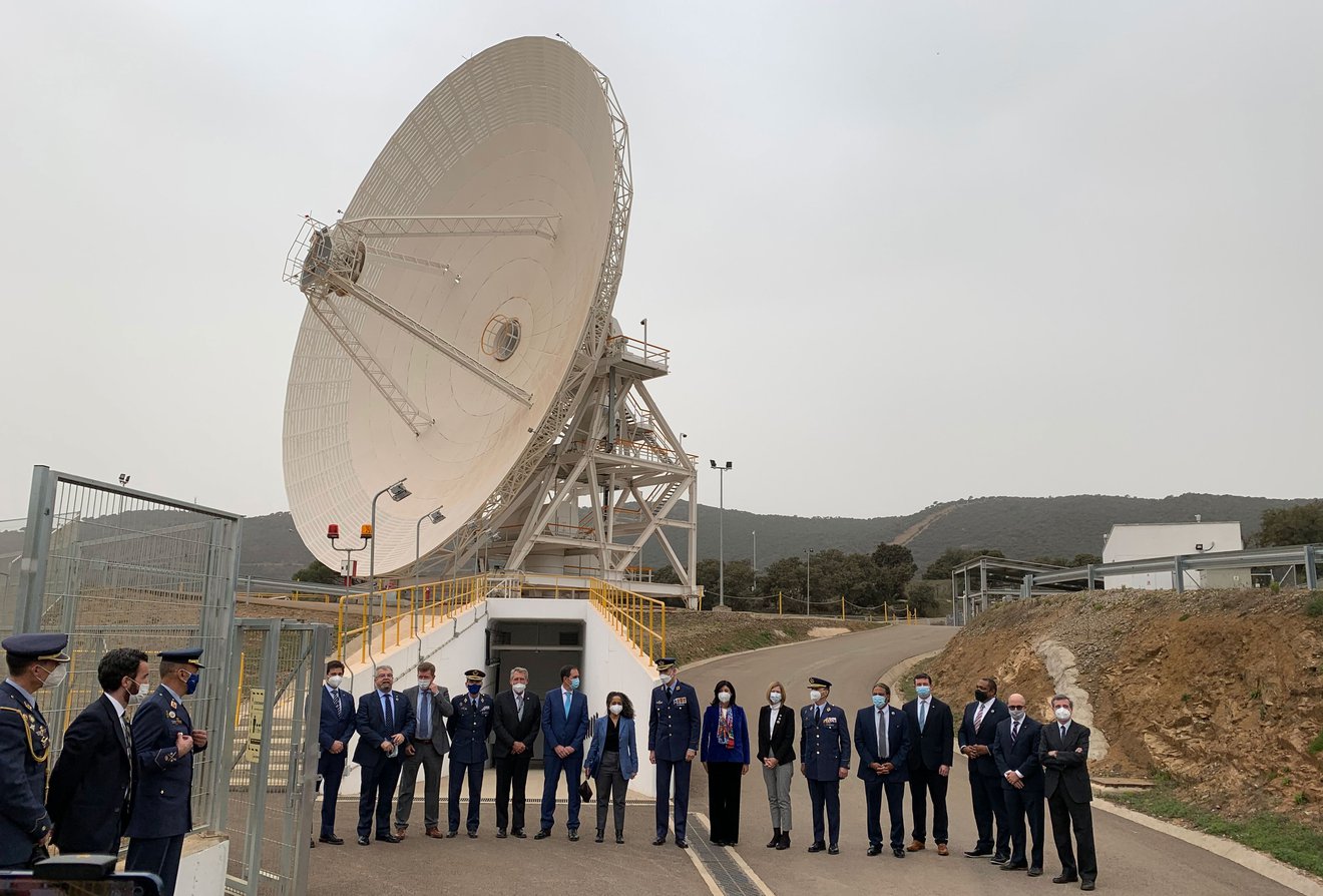 Inaugurazione antenna DSS-53 a Madrid