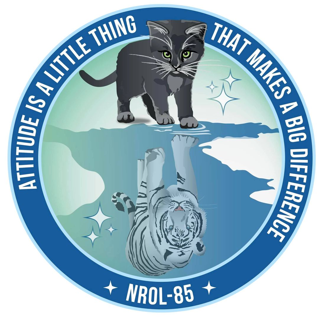 La patch del lancio di oggi: NROL-85