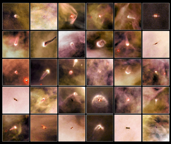Hubble - dischi protoplanetari