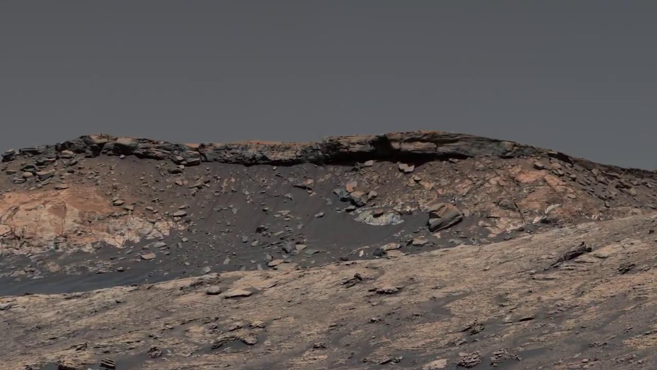Marte fotografato da Curiosity