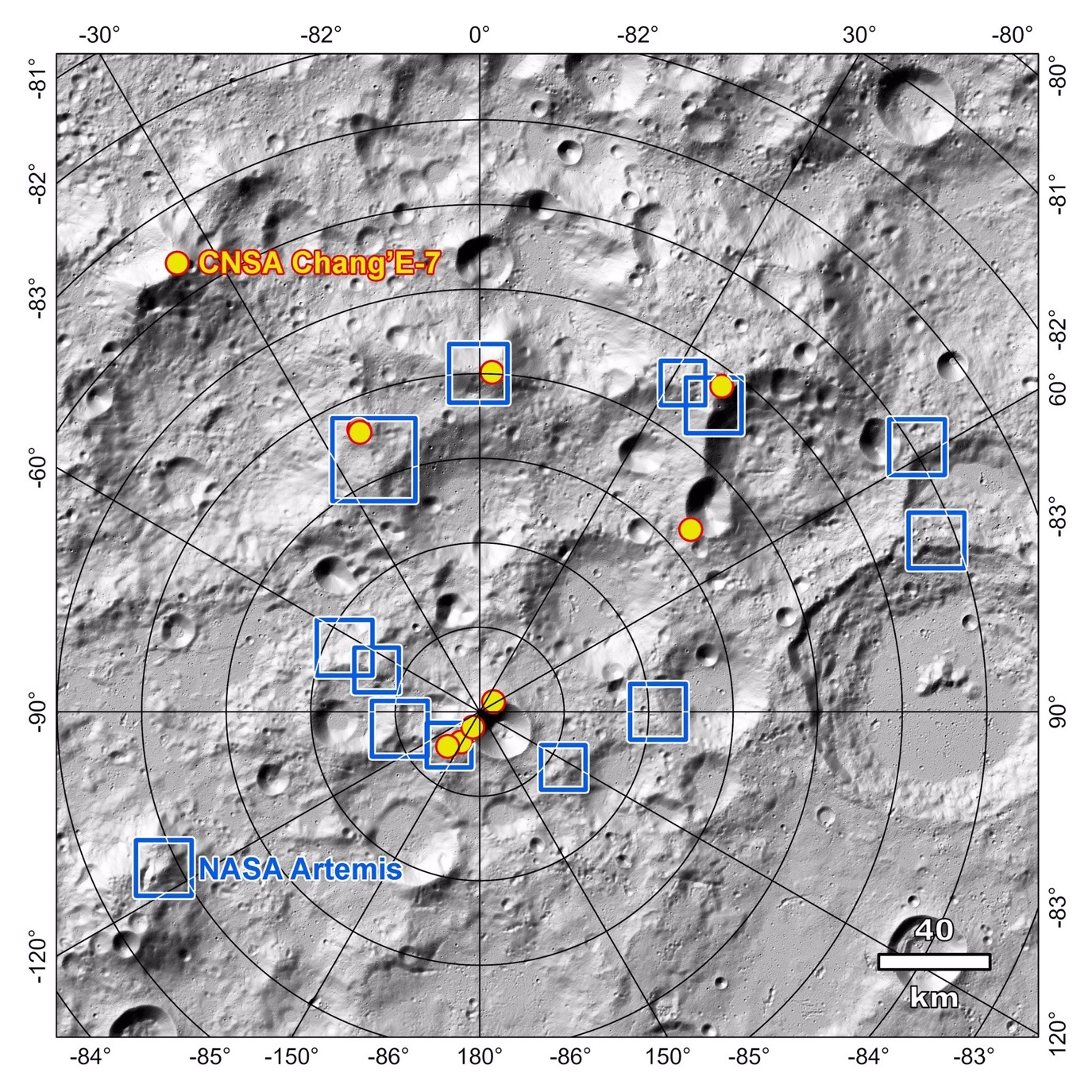 SP map moon