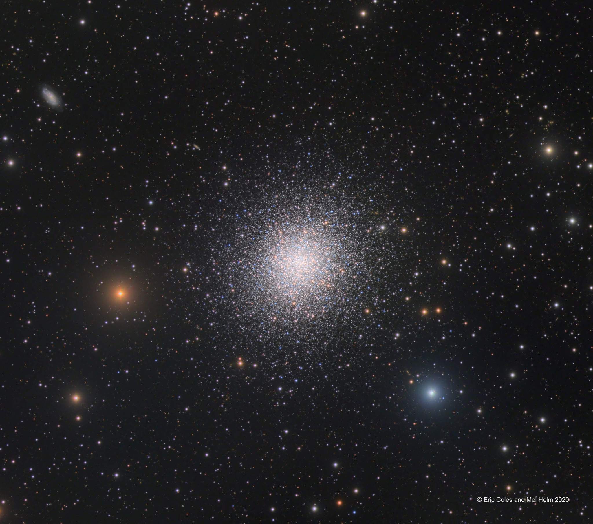 Ammasso globulare di ercole (M13). Credits: Eric Coles and Mel Helm