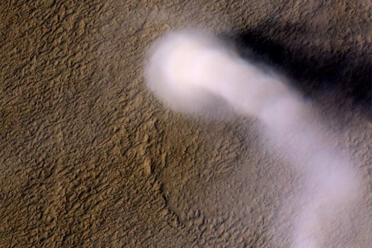 Diavolo della polvere su Marte