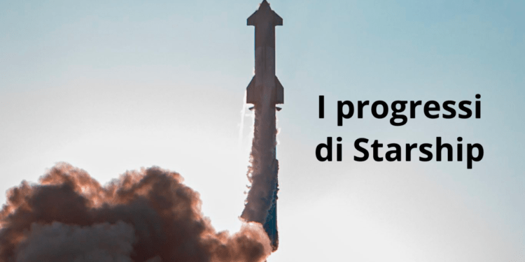 progressi di starship