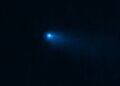 Immagine della cometa 238P/Read catturata dallo strumento NIRCam (Near-Infrared Camera) del James Webb l'8 settembre 2022. Credits: NASA, ESA, CSA, M. Kelley (Università del Maryland), H. Hsieh (PSI), A. Pagan (STScI)