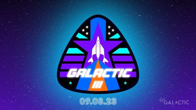La patch della missione Galactic 03. Credits: Virgin Galactic