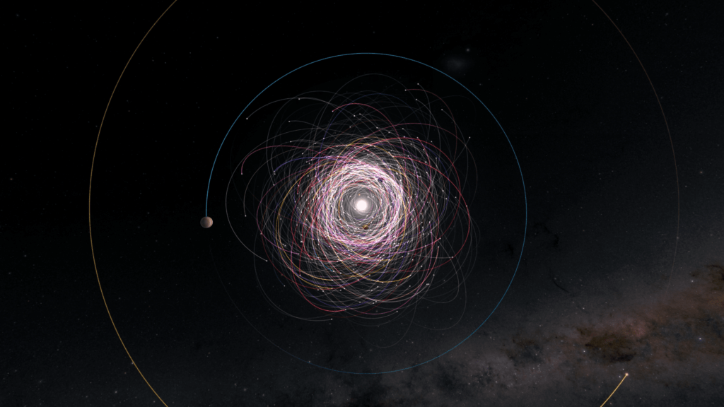 Orbite asteroidali migliorate con Gaia nel Focused Procused Release del 10 ottobre 2023