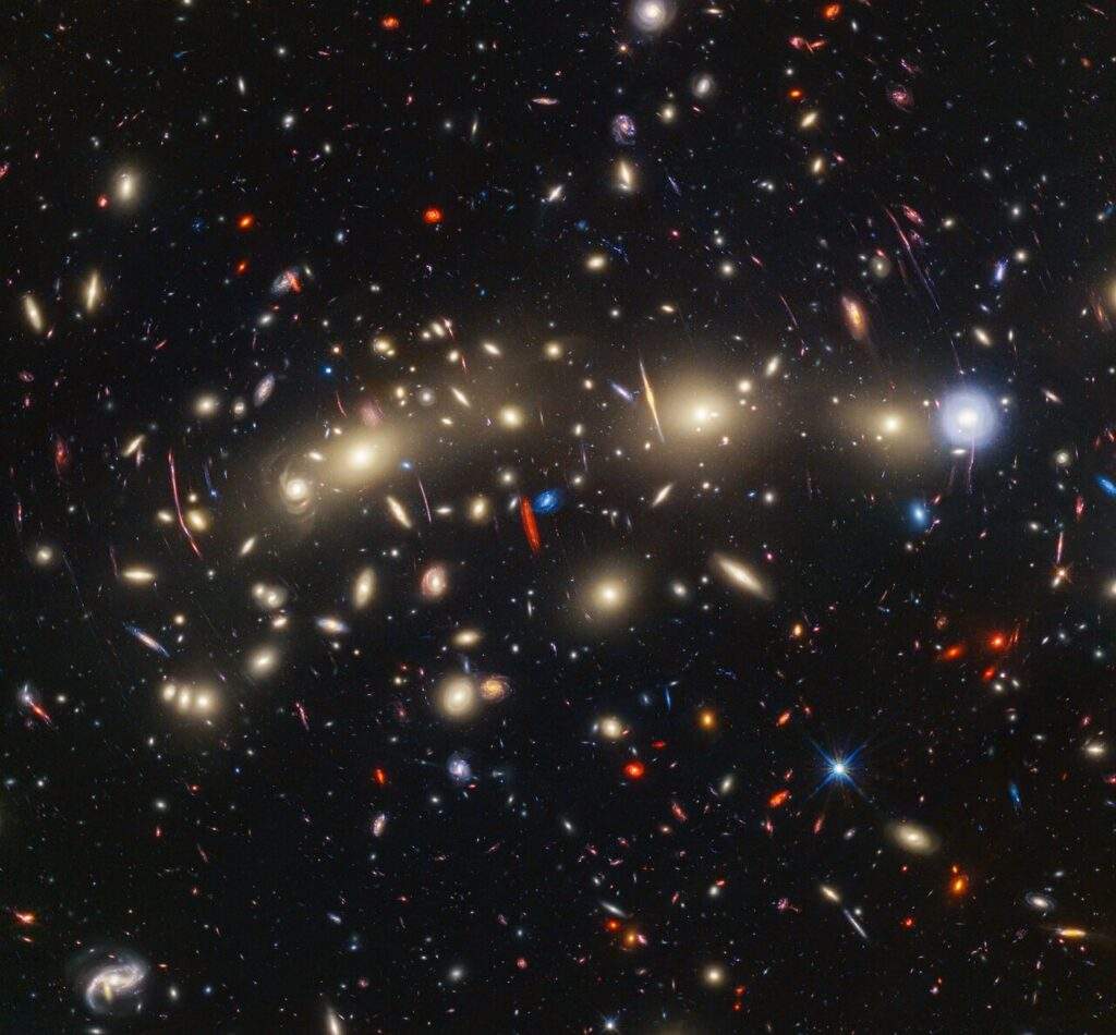 MACS0416 (Hubble and Webb composite image)