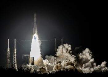 Lancio del vettore Vulcan durante la missione Cert-1