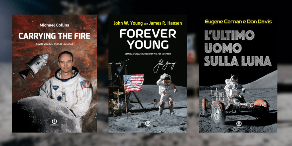 Le tre biografie Apollo pubblicate in Italiano da Cartabianca.