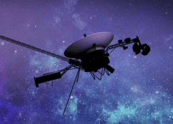 Rappresentazione artistica di una delle due sonde Voyager. Credits: NASA/JPL-Caltech