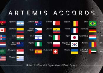 I Paesi firmatari degli Accordi Artemis al 15 aprile 2024.