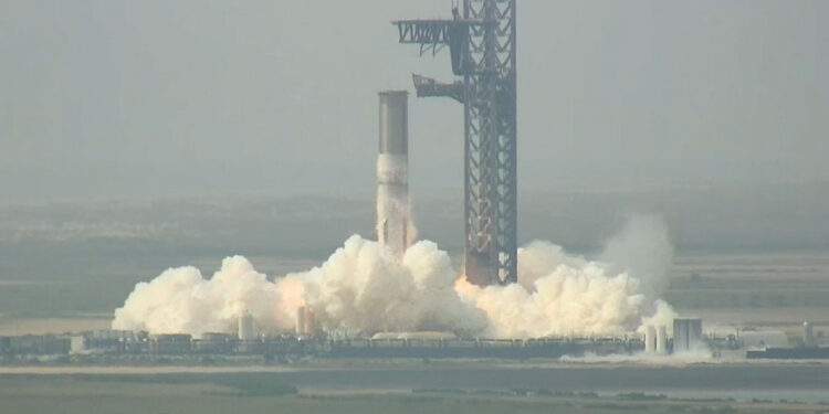 Static fire del booster 12
