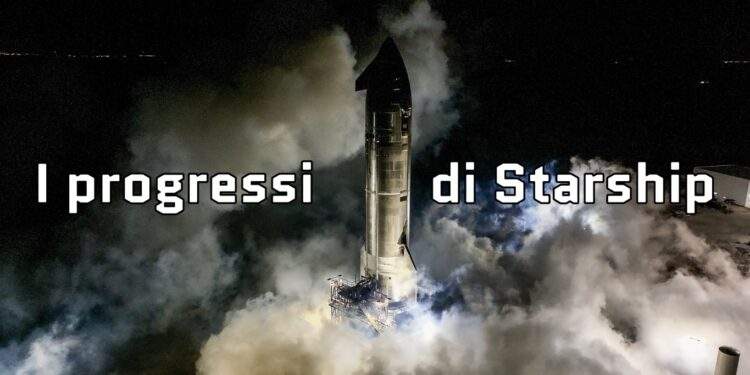 progressi di starship