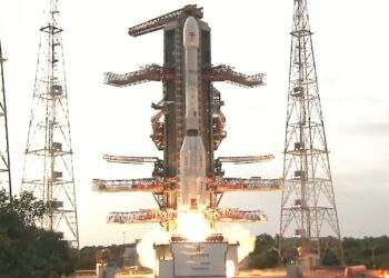 La partenza del vettore indiano GSLV-F16 il 30 luglio 2025 con a bordo la missione NISAR di NASA-ISRO. Credits: ISRO