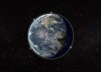 Render artistico che mostra i quattro satelliti della costellazione PUNCH della NASA in configurazione finale, per le operazioni scientifiche. Credits: NASA’s Conceptual Image Lab