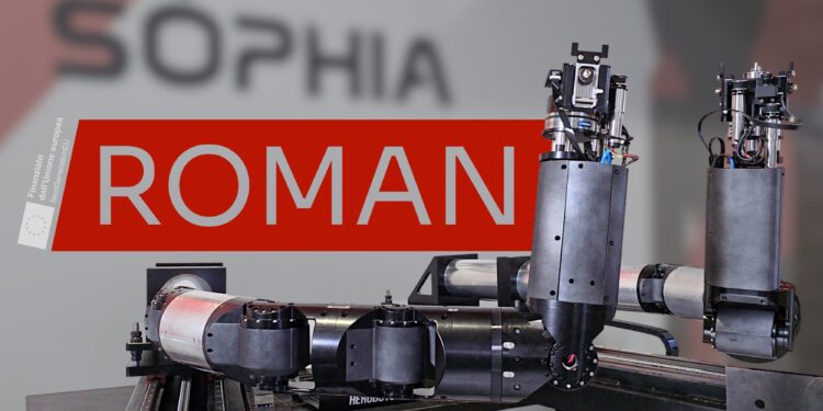Il braccio robotico ROMAN di Sòphia High Tech. Credits: Sòphia High Tech