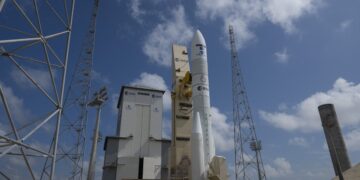 Ariane 6 porta in orbita il satellite MTG-I2, completando la prima missione verso l’orbita geostazionaria