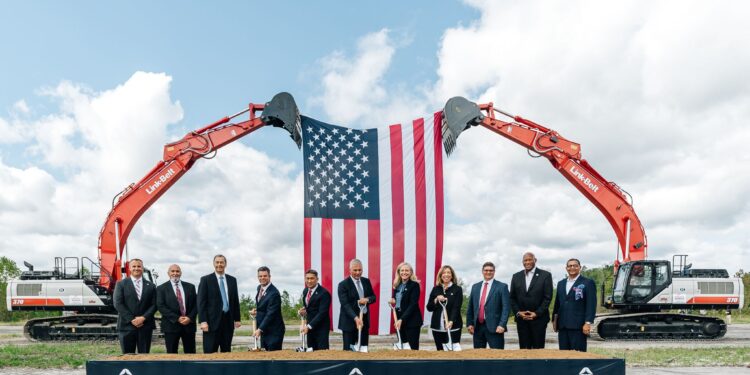La posa della prima pietra di Avio del primo stabilimento produttivo negli USA.