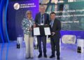 Simonetta Cheli, Director of Earth Observation Programmes, ESA Christoph Kautz, Director for Space Policy, Satellite Navigation and Earth Observation (DEFIS), European Commission Massimo Claudio Comparini, Managing Director of Leonardo Space Division