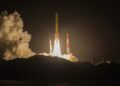 Liftoff del razzo giapponese H3 con a bordo la missione MMX (Mars Moons eXploration), il 19 ottobre 2026.