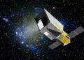 Render artistico della missione UVEX della NASA. Credits: SDL/NASA/JPL-Caltech