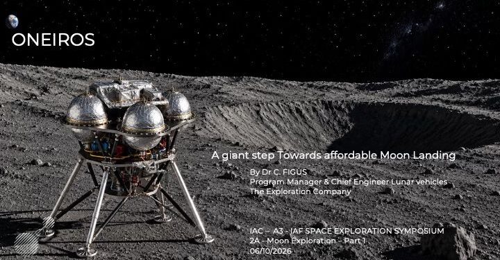 The Exploration Company testerà un dimostratore di lander lunare negli Emirati Arabi Uniti nel 2027