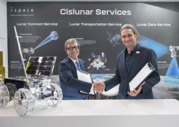Firma del MoU tra ispace-EUROPE e ALTEC Spa allo IAC di Antalya a ottobre 2026. Credits: ispace